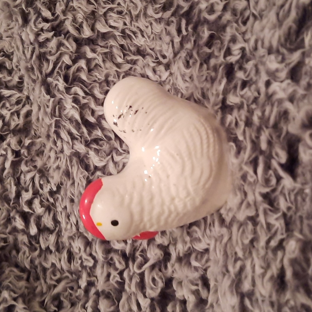 Ceramic chicken